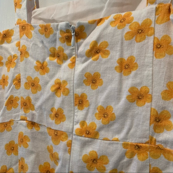 ⭐️ NEW Forever 21 Floral Linen Mini Dress - Picture 5 of 6